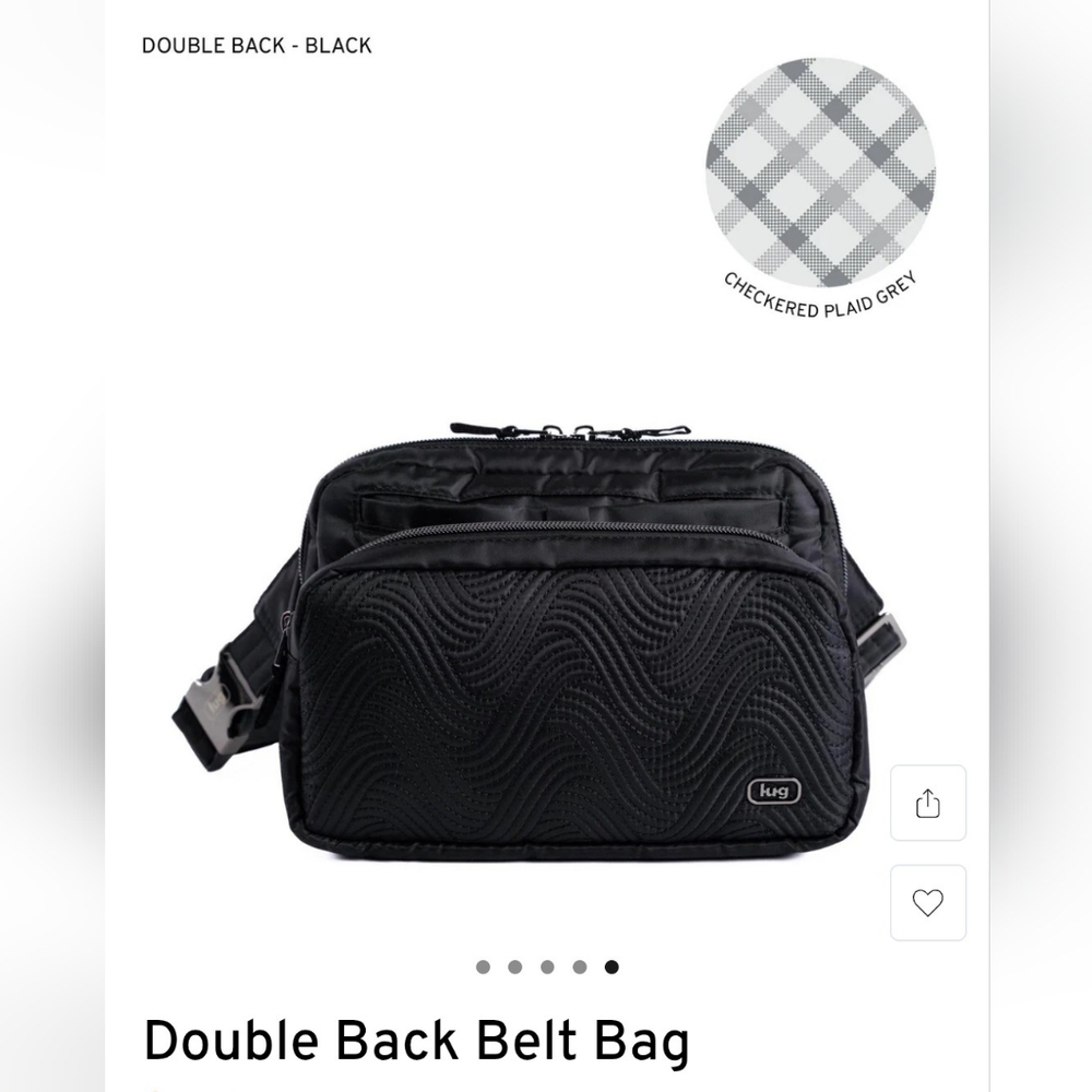 Lug - Double Back Belt Bag